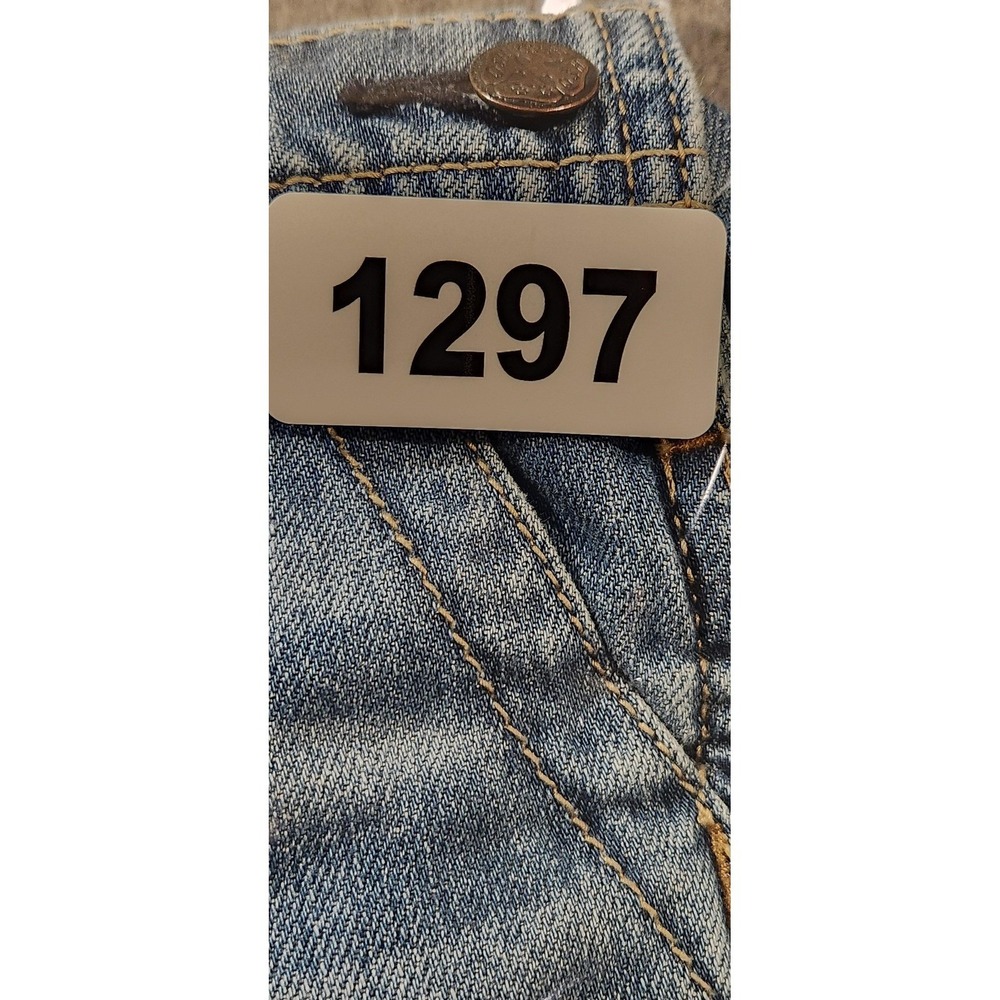 OshKoshVintage B'gosh Overalls Boys 24M Blue Denim Cargo Utility Adjustable - Picture 14 of 14